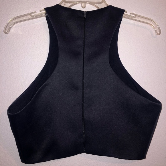 TOBI Horizon Racer Navy Crop Top - Picture 6 of 9